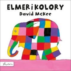 Książka - Elmer i kolory