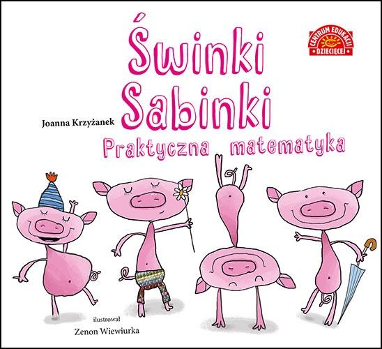 Książka - Świnki Sabinki. Praktyczna matematyka