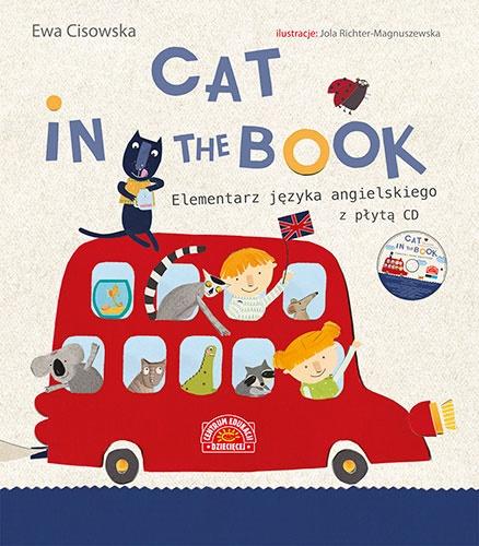 Książka - Cat in the book. Elementarz j. angielskiego + CD