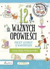 Książka - Posłuchajki. 12 ważnych opowieści. Polscy autorzy o wartościach