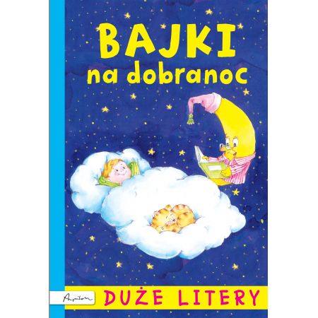 Książka - Bajki na dobranoc duże litery