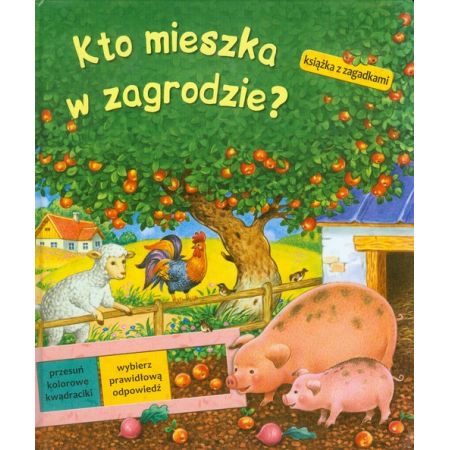 Kto mieszka w zagrodzie? Książka z zagadkami