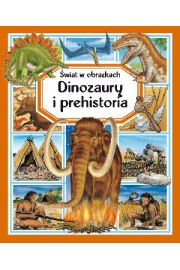 Książka - Dinozaury i prehistoria Świat w obrazkach