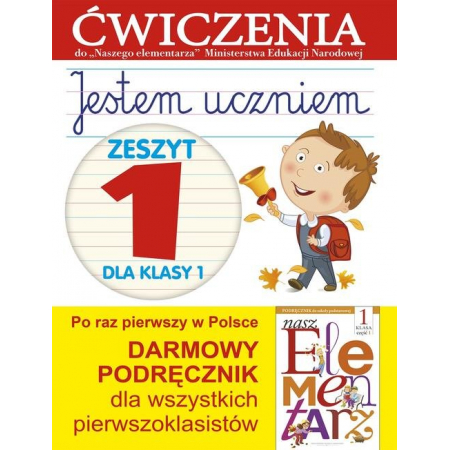 Książka - Jestem uczniem 1. Zeszyt 1