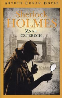 Książka - Sherlock Holmes znak czterech