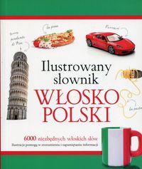 Książka - Ilustrowany słownik włosko-polski (zielony)
