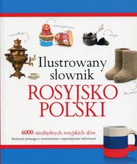 Książka - Ilustrowany słownik rosyjsko-polski (niebieski)