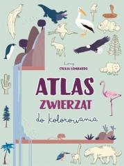 Książka - Atlas zwierząt do kolorowania
