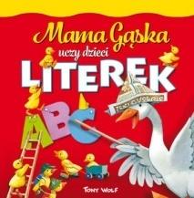 Książka - Mama Gąska uczy dzieci literek