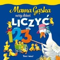 Książka - Mama Gąska uczy dzieci liczyć