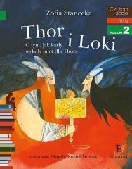 Książka - Thor i Loki. O tym jak karły wykuły młot dla Thora. Czytam sobie. Poziom 2