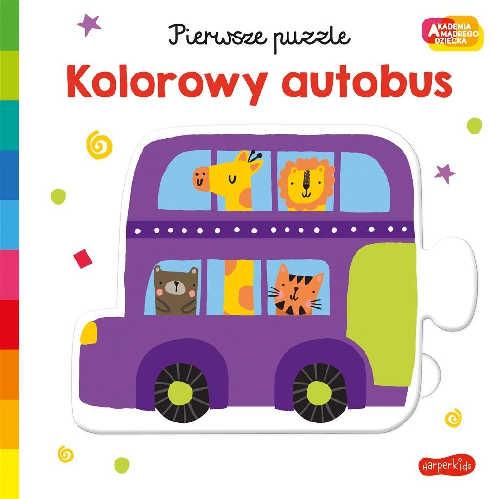 Książka - Akademia mądrego dziecka. Kolorowy autobus