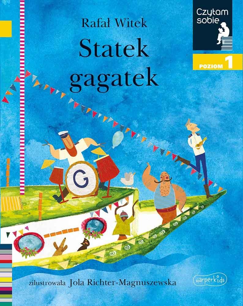 Książka - Czytam sobie. Statek gagatek