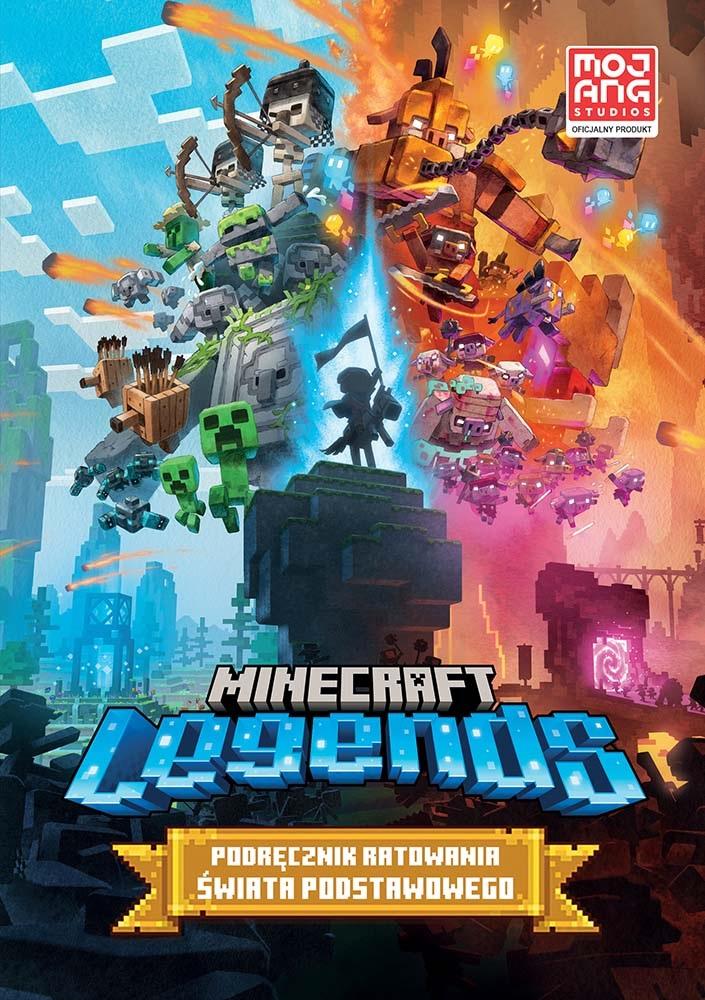 Książka - Minecraft Legends. Podręcznik ratowania Świata