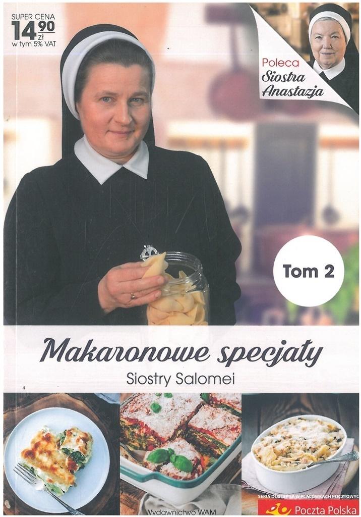 Książka - Makaronowe specjały Siostry Salomei T.2