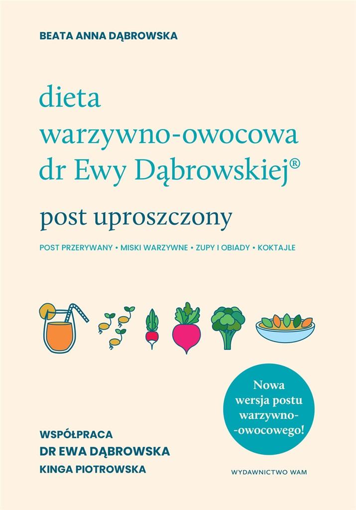 Książka - Dieta warzywno-owocowa dr Ewy Dąbrowskiej