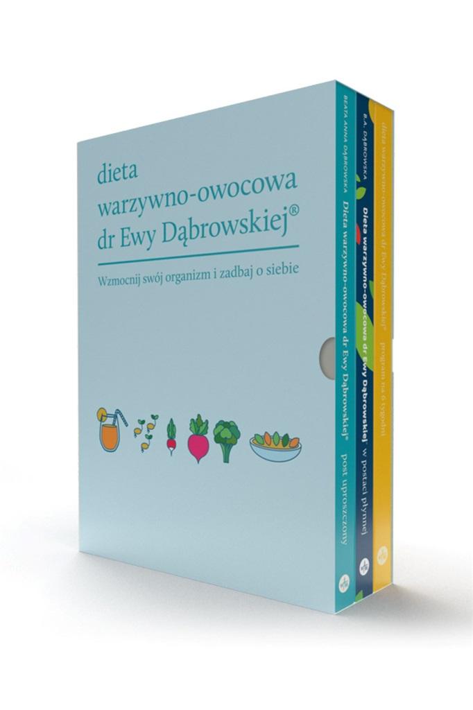 Książka - Paket: Dieta warzywno-owocowa dr Ewy Dąbrowskiej