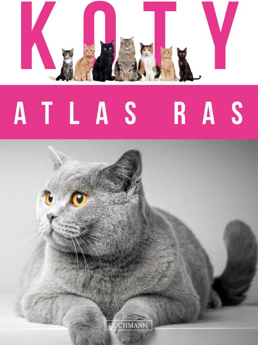 Książka - Atlas ras. Koty