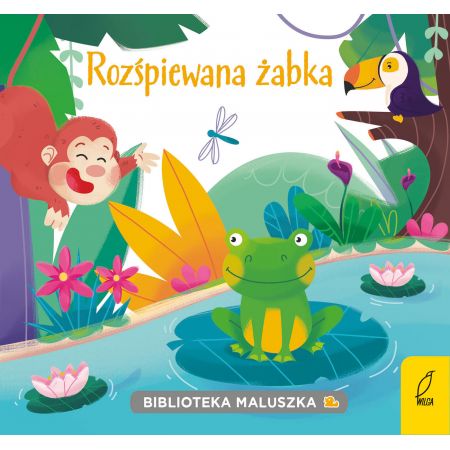 Rozśpiewana żabka. Biblioteka maluszka