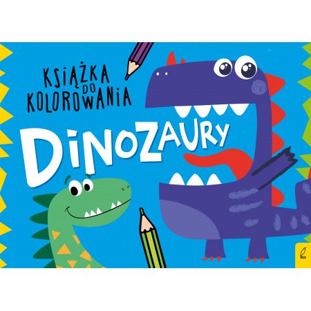 Książka do kolorowania. Dinozaury FOKSAL