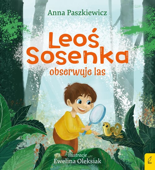 Książka - Leoś Sosenka obserwuje las