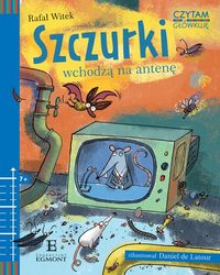 Książka - Czytam i główkuję. Szczurki wchodzą na antenę