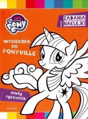 Książka - My Little Pony. Zadania i naklejki. Mały rysownik
