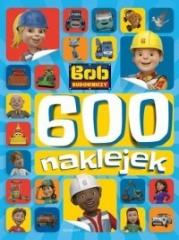 Książka - Bob budowniczy. 600 naklejek