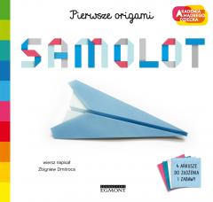 Książka - Samolot. Akademia mądrego dziecka.Pierwsze origami