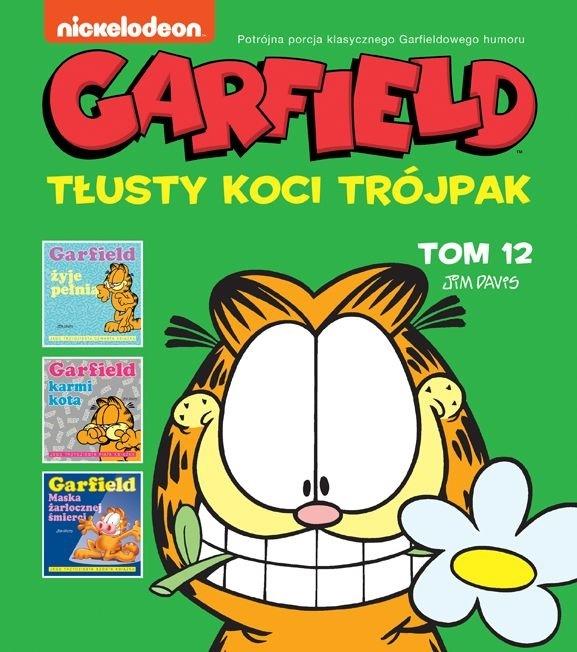 Książka - Garfield T.12 Tłusty koci trójpak
