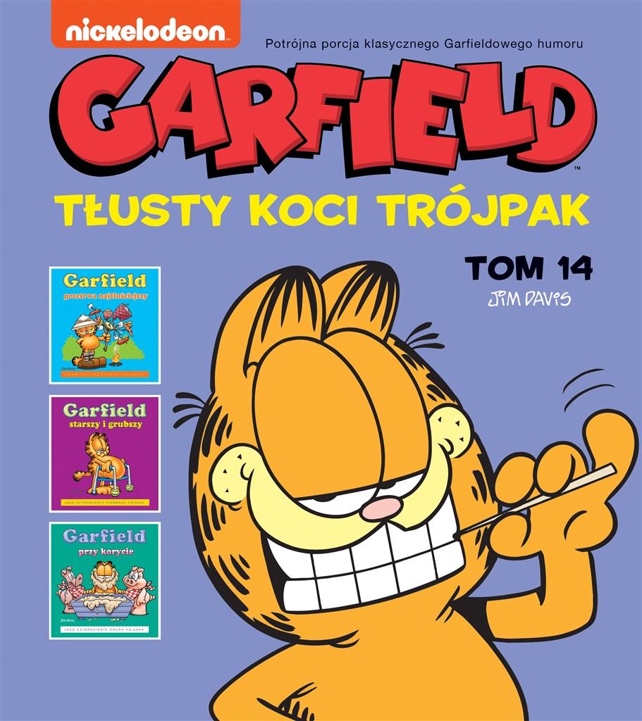 Książka - Garfield T.14 Tłusty koci trójpak