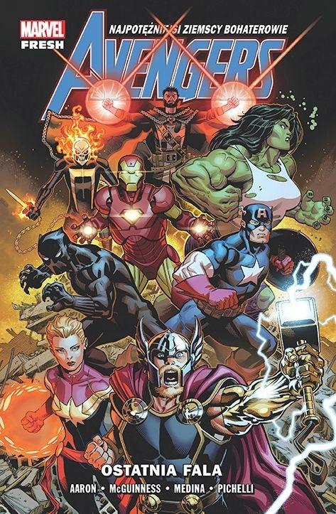 Książka - Avengers T.1 Ostatnia fala