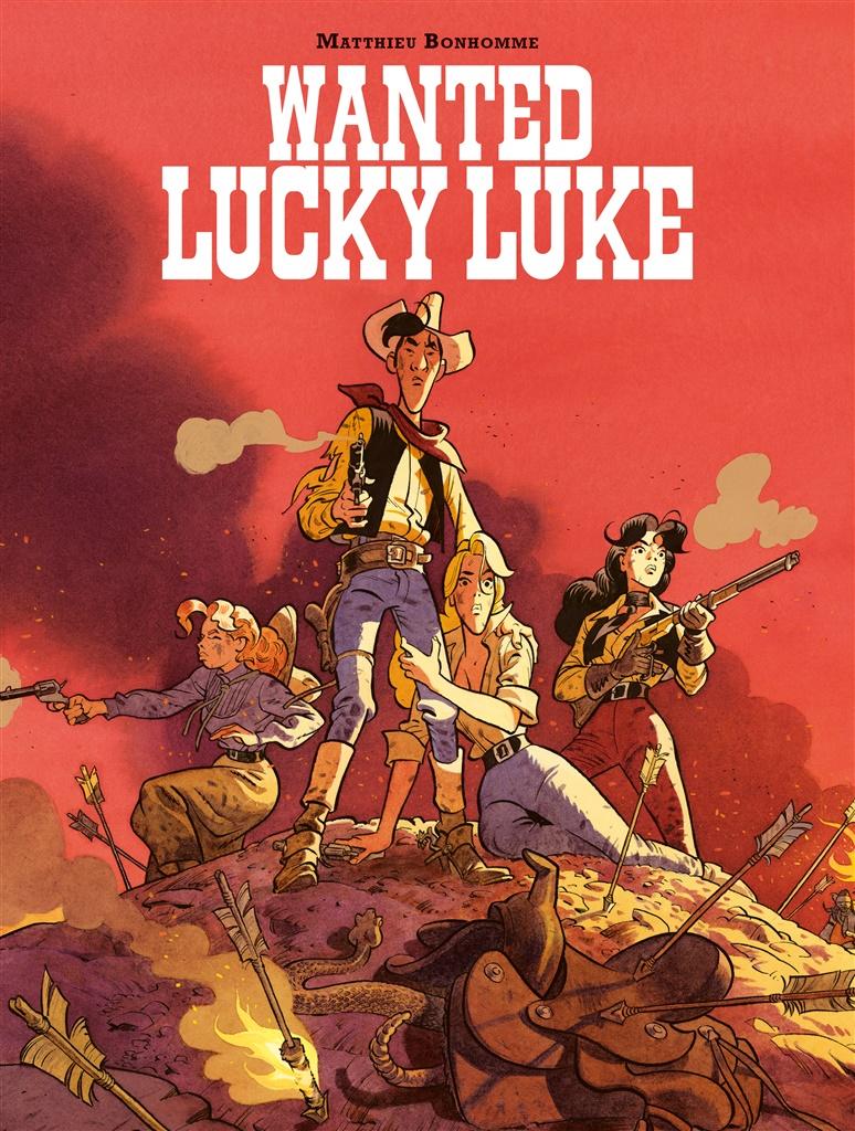 Książka - Wanted Lucky Luke!
