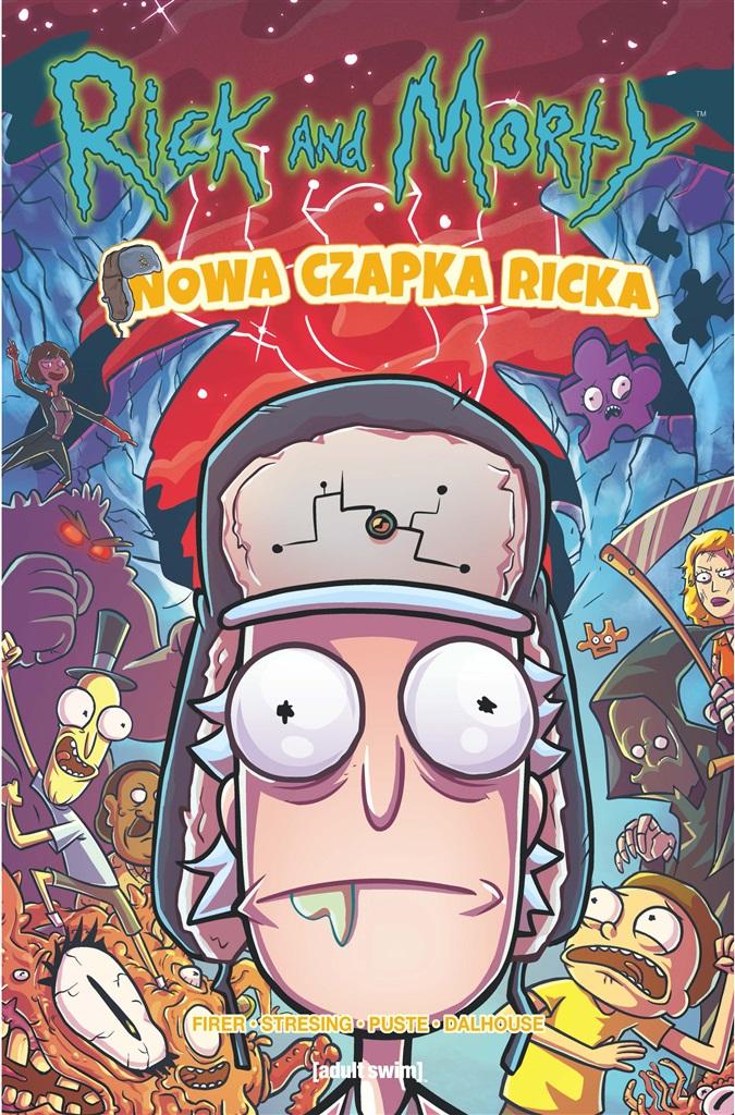 Książka - Rick i Morty. Nowa czapka Ricka!