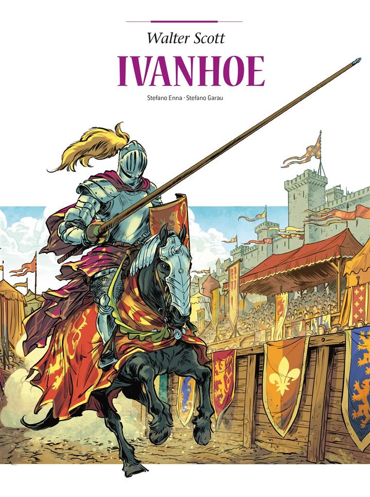 Książka - Adaptacje literatury. Ivanhoe