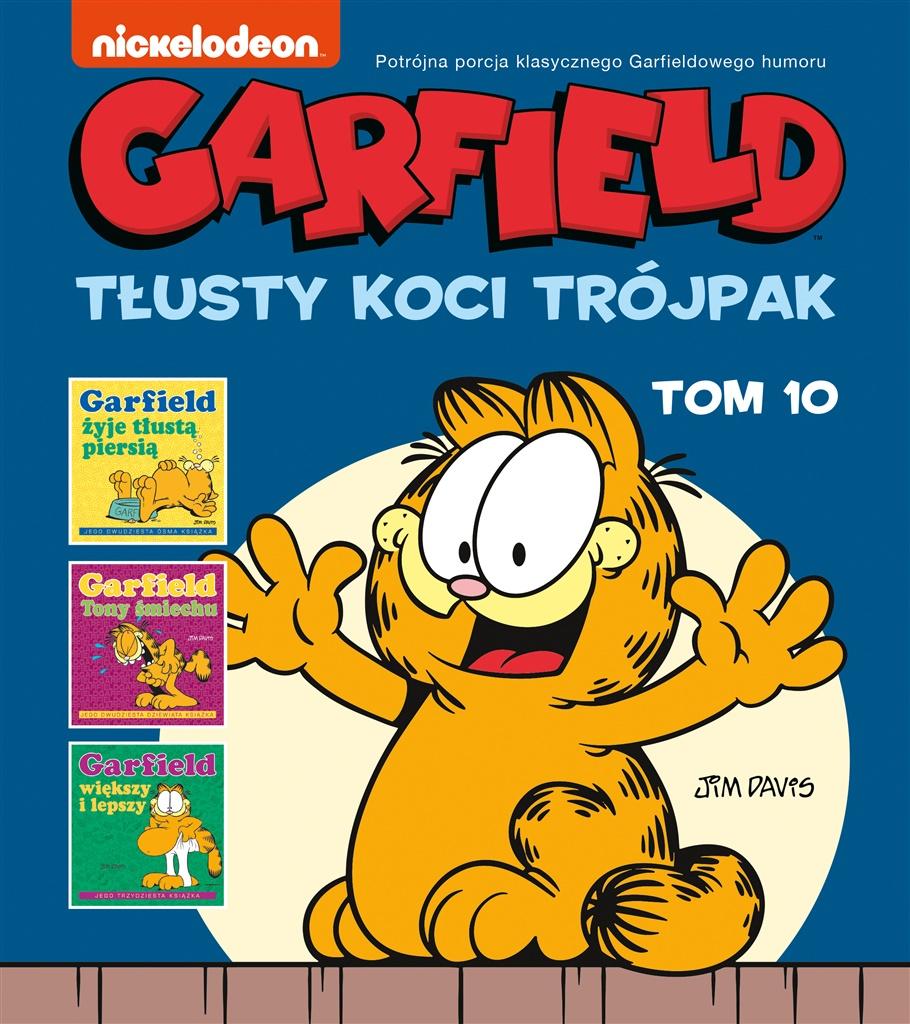 Książka - Garfield T.10 Tłusty koci trójpak