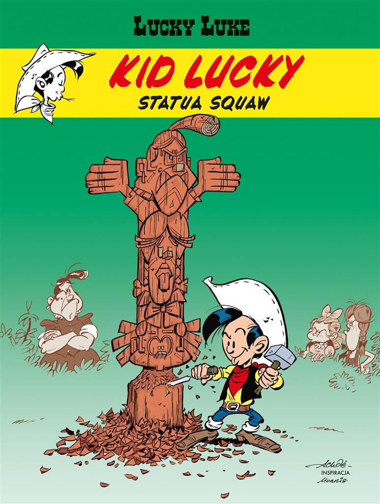 Książka - Kid Lucky T.3 Statua Squaw