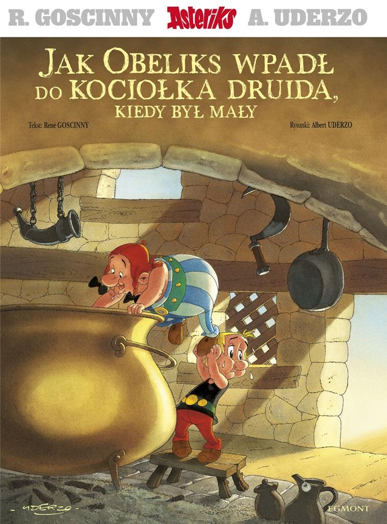 Książka - Asteriks. Jak Obeliks wpadł do kociołka druida..