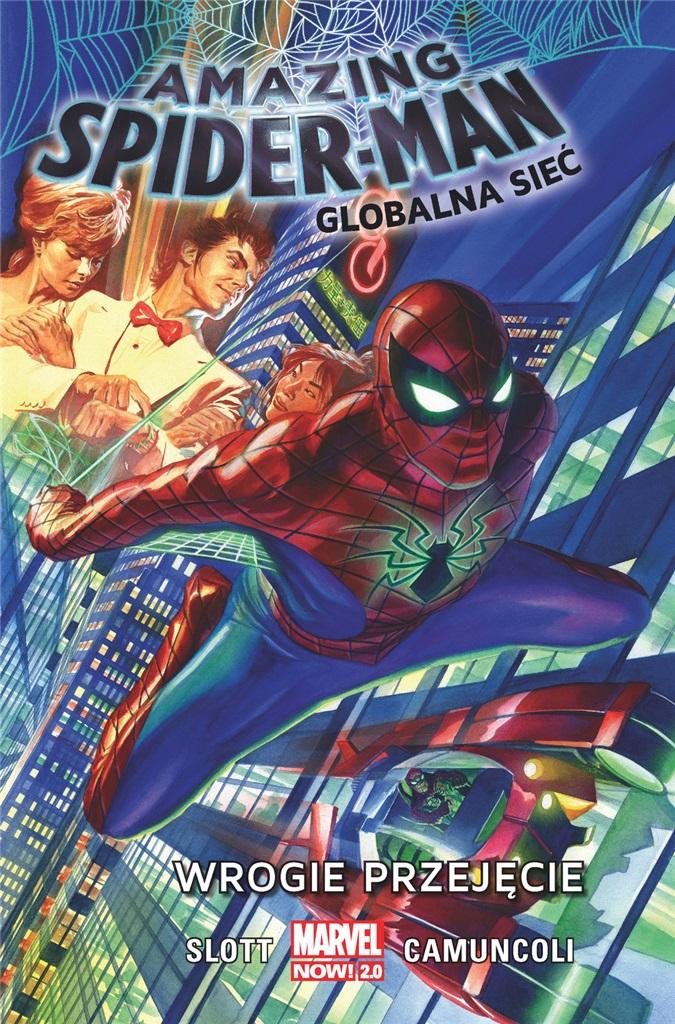 Książka - Amazing Spider-Man. Globalna sieć Wrogie przejęcie