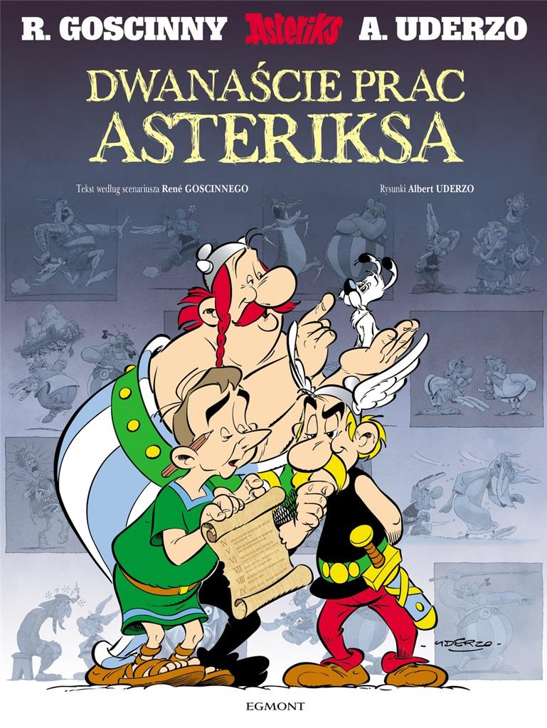 Książka - Dwanaście prac Asteriksa
