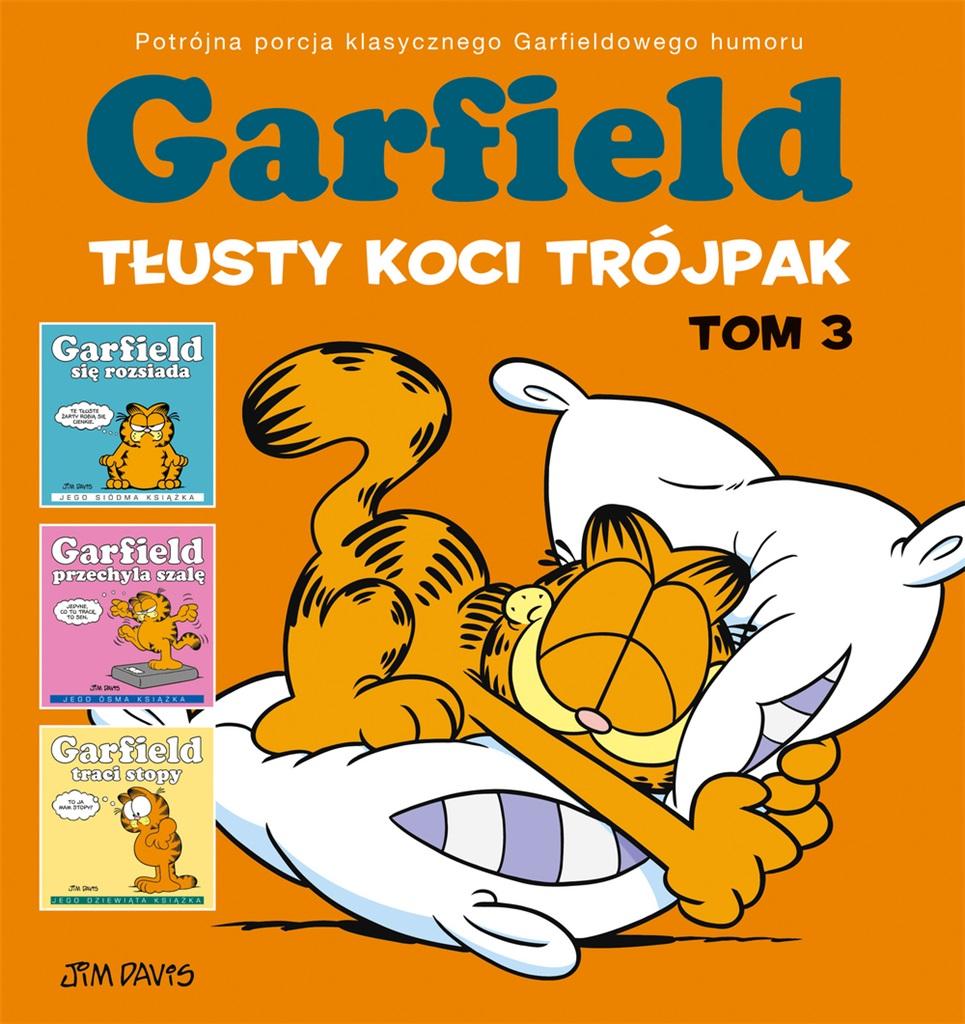 Książka - Garfield T.3 Tłusty koci trójpak