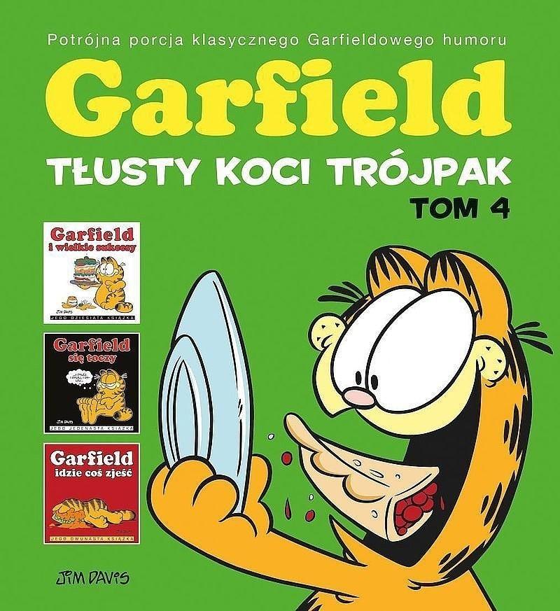 Garfield T.4 Tłusty koci trójpak w.2023