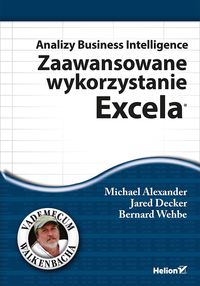 Książka - Analizy Business Intelligence. Zaaw. wyk. Excela