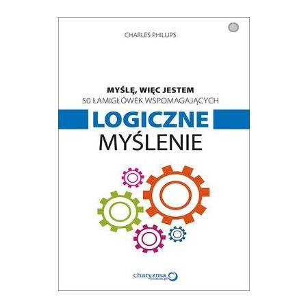 Książka - 50 łamigłówek wspomagających logiczne myślenie myślę więc jestem