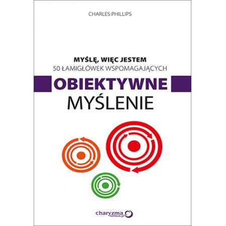 Książka - 50 łamigłówek wspomagających obiektywne myślenie myślę więc jestem