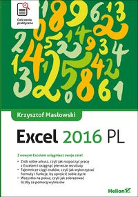 Książka - Excel 2016 PL. Ćwiczenia praktyczne