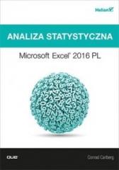 Książka - Analiza statystyczna. Microsoft Excel 2016 PL