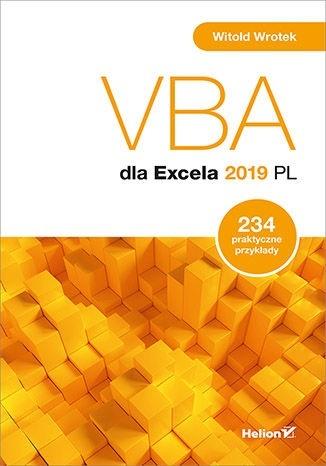 Książka - VBA dla Excela 2019 PL. 234 praktyczne przykłady