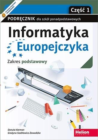Książka - Informatyka Europejczyka LO podr. ZP cz.1 w.2021
