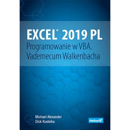 Książka - Excel 2019 PL. Programowanie w VBA. Vademecum Walkenbacha